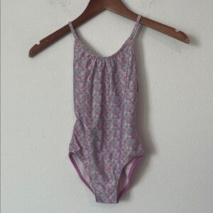 More Than Magic Girls Mermaid Pattern One Piece Swimsuit